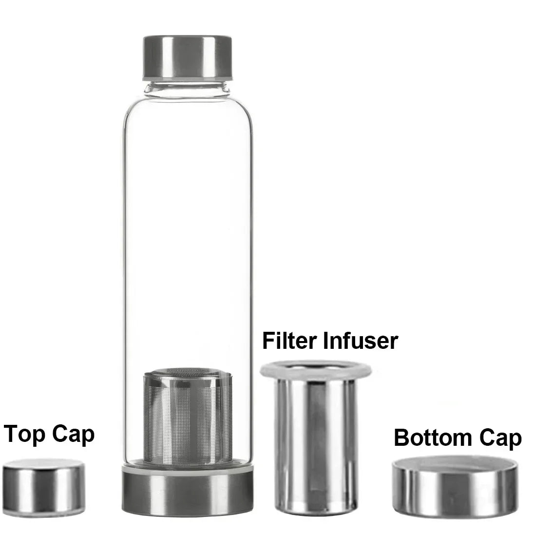 Bouteille Incassable avec Infuseur à Thé